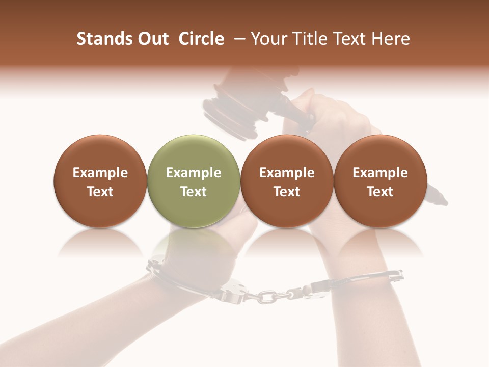 Legal Rights Wood PowerPoint Template