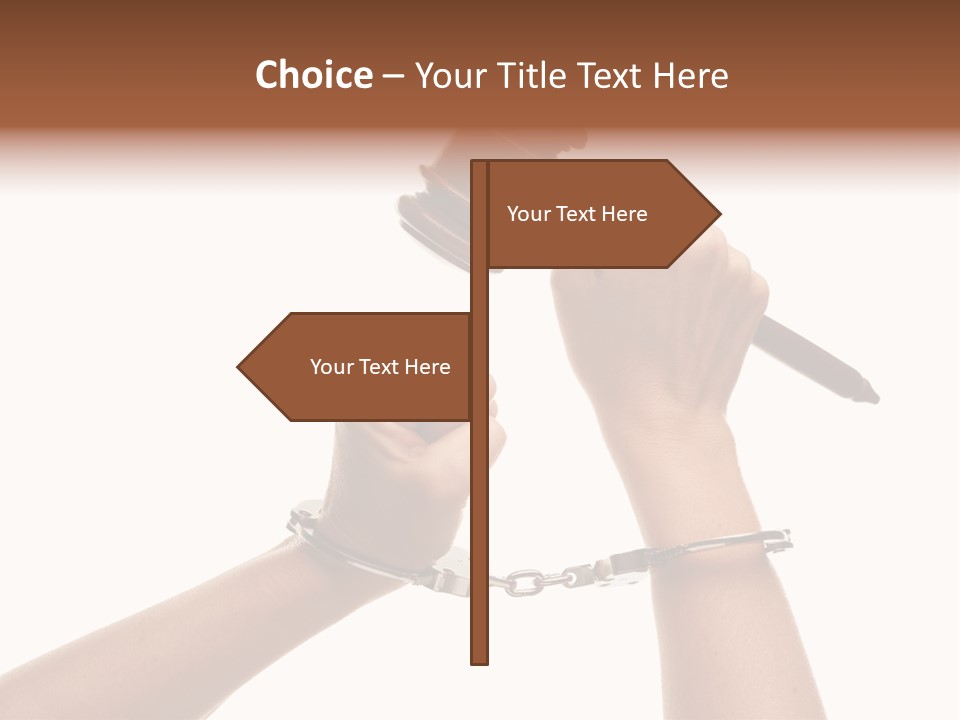 Legal Rights Wood PowerPoint Template