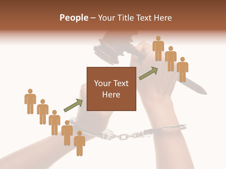 Legal Rights Wood PowerPoint Template