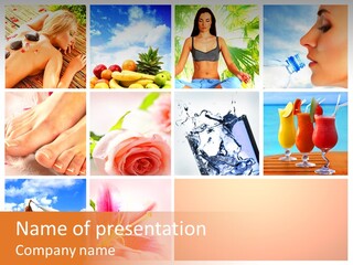 Collage Beautiful Healer PowerPoint Template