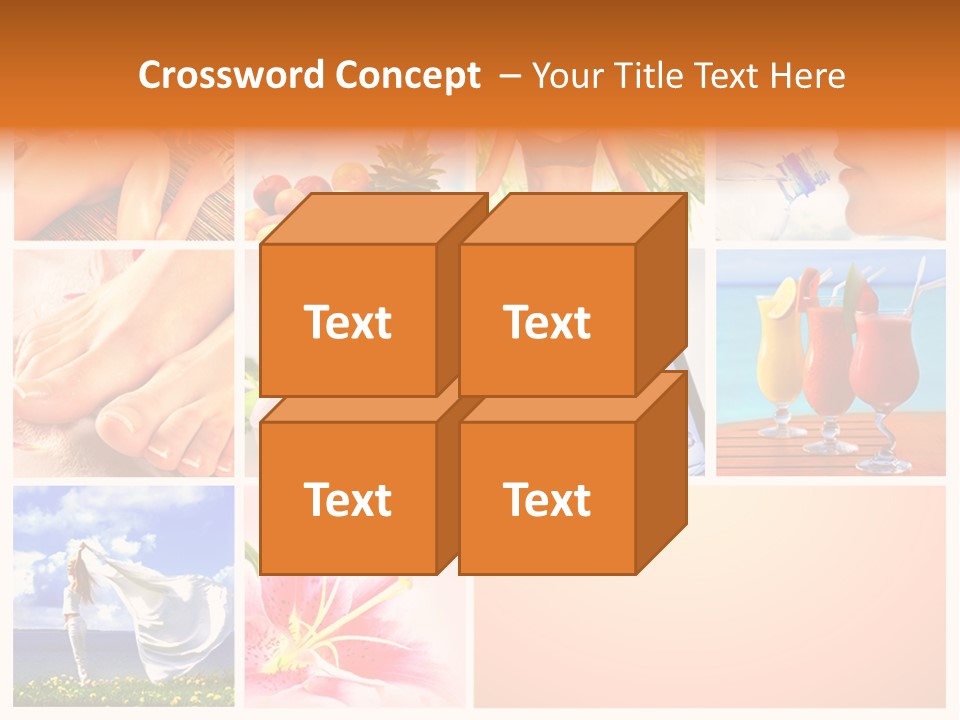 Collage Beautiful Healer PowerPoint Template