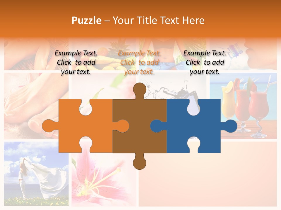 Collage Beautiful Healer PowerPoint Template