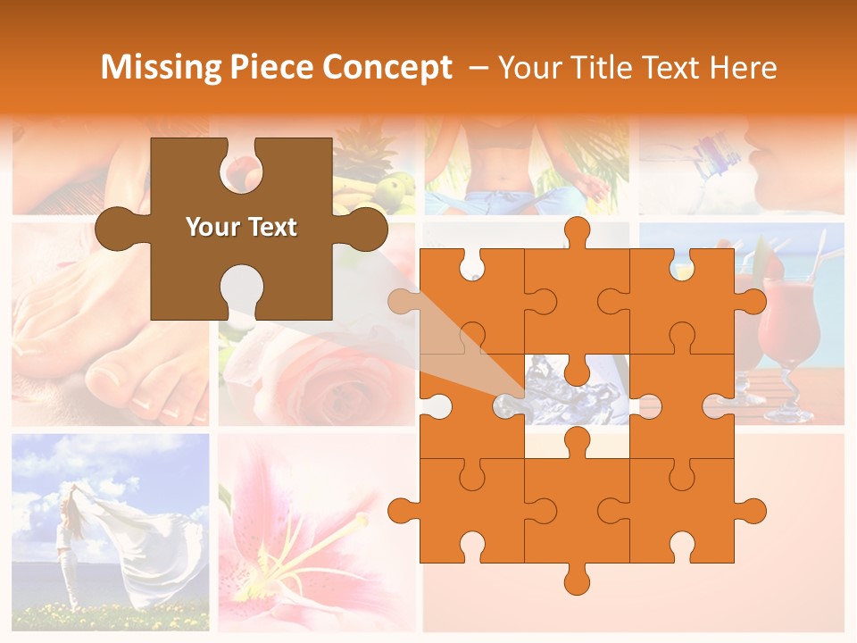 Collage Beautiful Healer PowerPoint Template