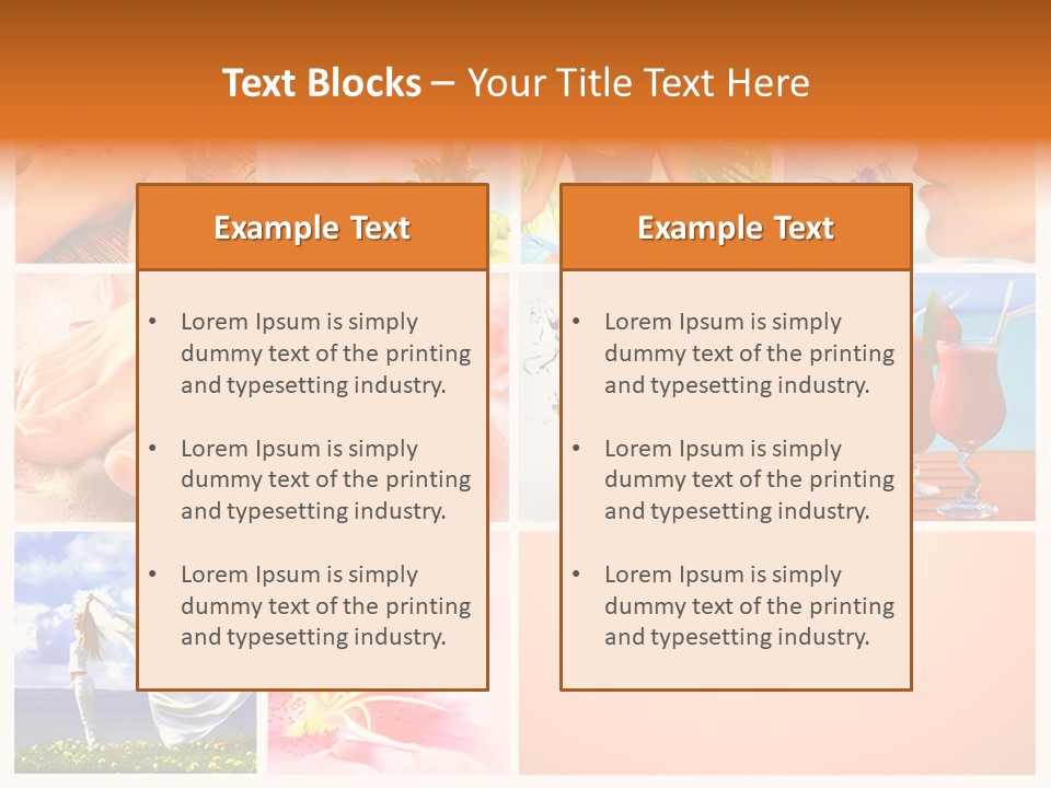 Collage Beautiful Healer PowerPoint Template