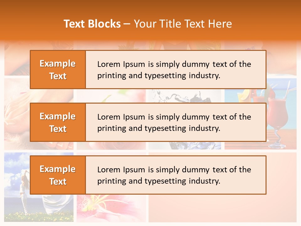 Collage Beautiful Healer PowerPoint Template