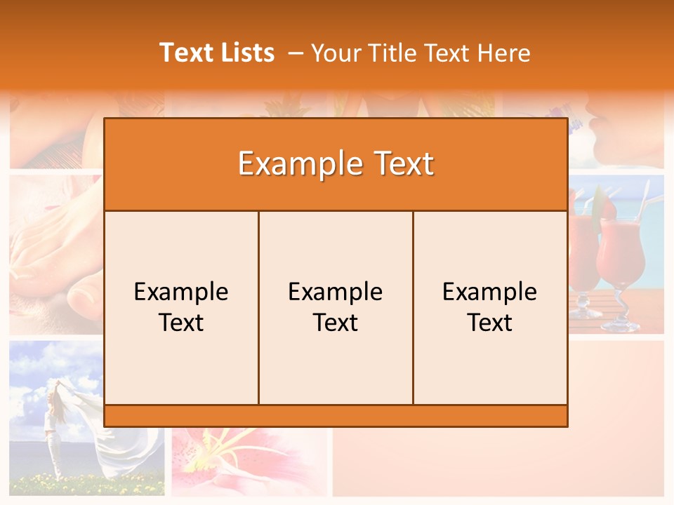 Collage Beautiful Healer PowerPoint Template