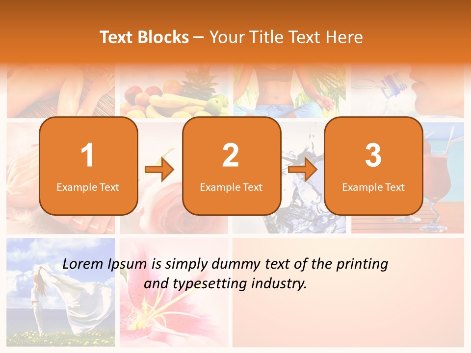 Collage Beautiful Healer PowerPoint Template