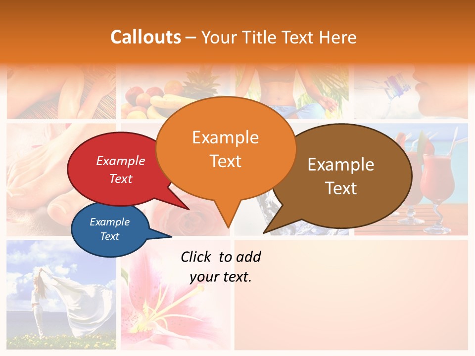 Collage Beautiful Healer PowerPoint Template