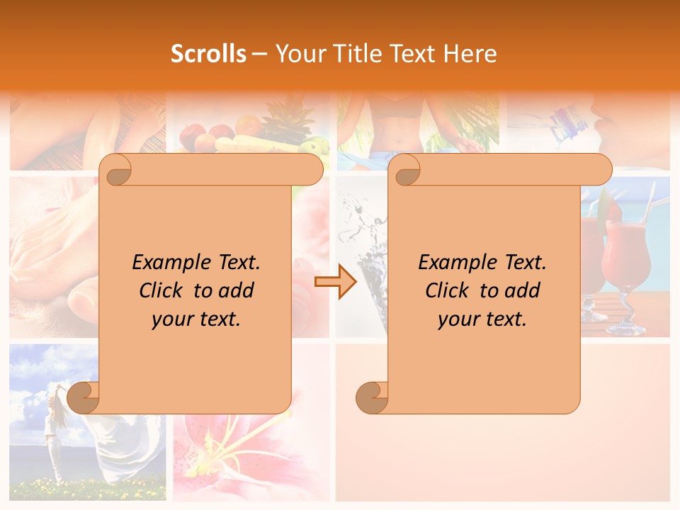 Collage Beautiful Healer PowerPoint Template