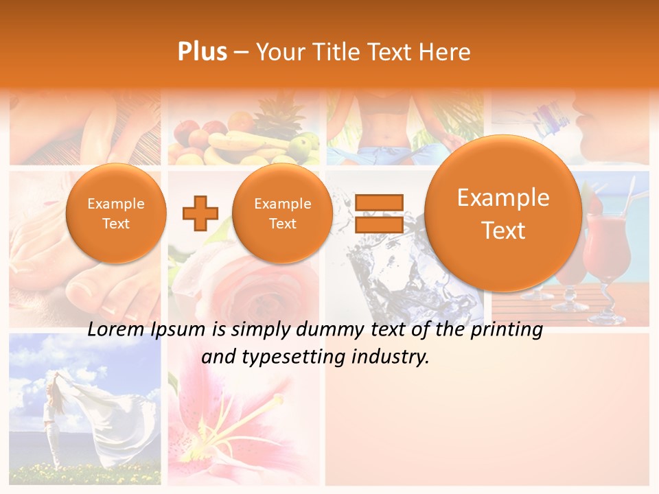 Collage Beautiful Healer PowerPoint Template