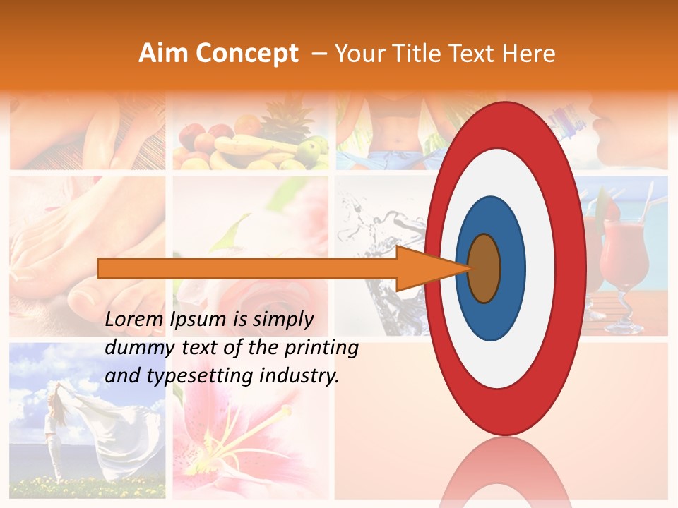 Collage Beautiful Healer PowerPoint Template