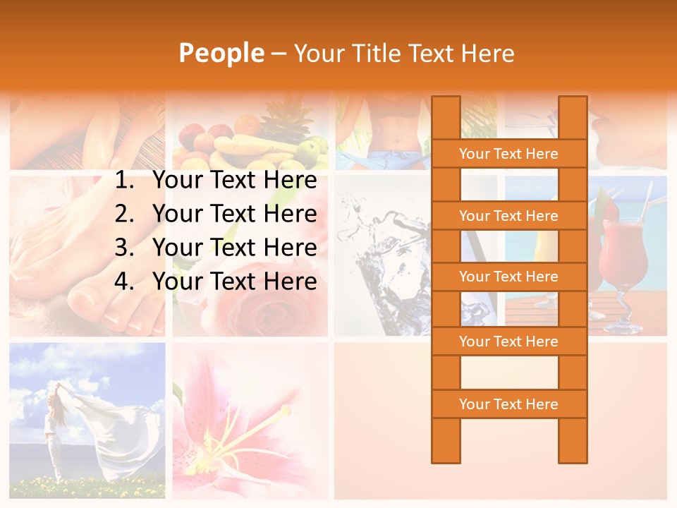 Collage Beautiful Healer PowerPoint Template