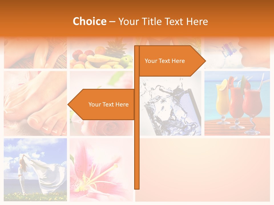 Collage Beautiful Healer PowerPoint Template