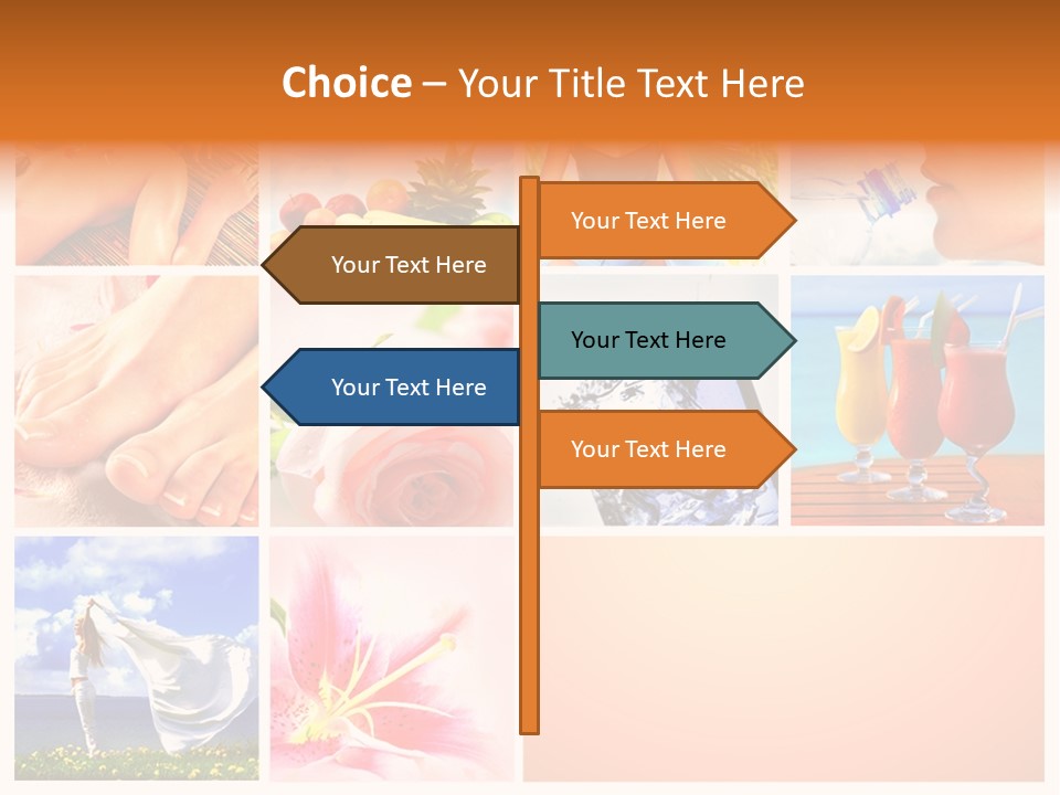 Collage Beautiful Healer PowerPoint Template