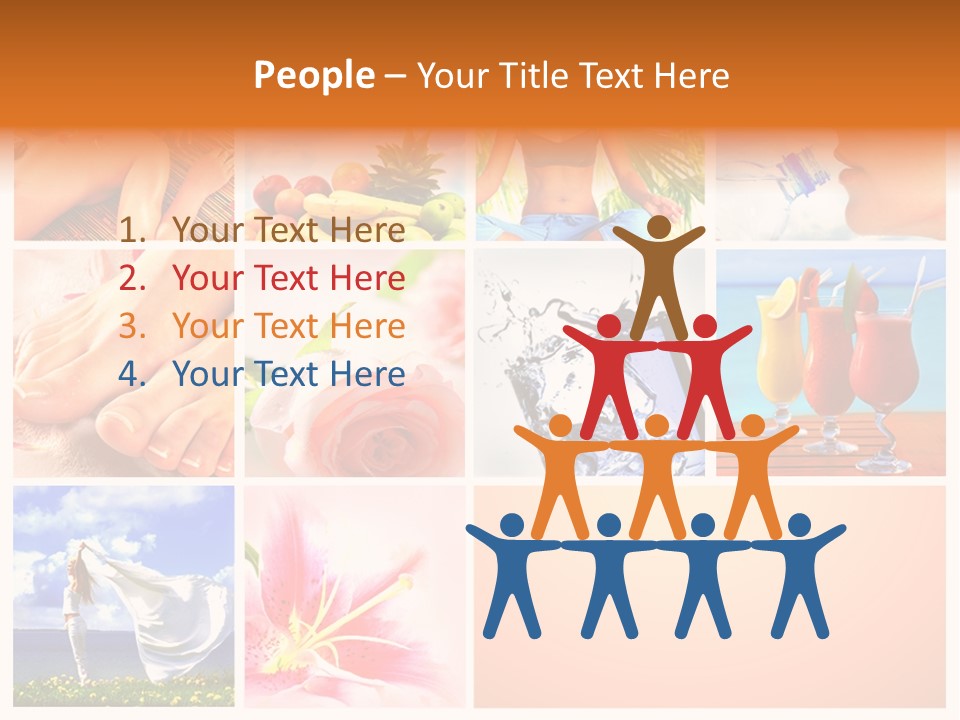 Collage Beautiful Healer PowerPoint Template