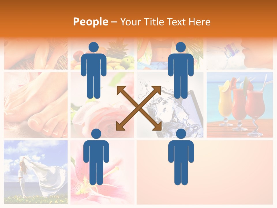 Collage Beautiful Healer PowerPoint Template