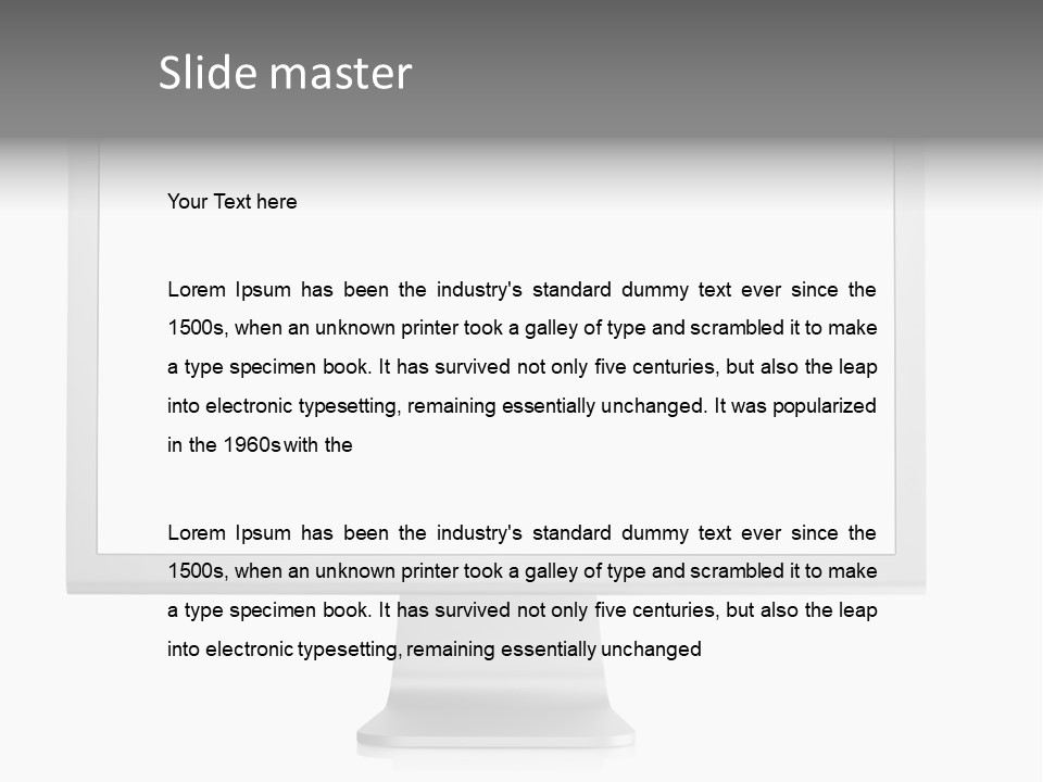 Technology Information Film PowerPoint Template