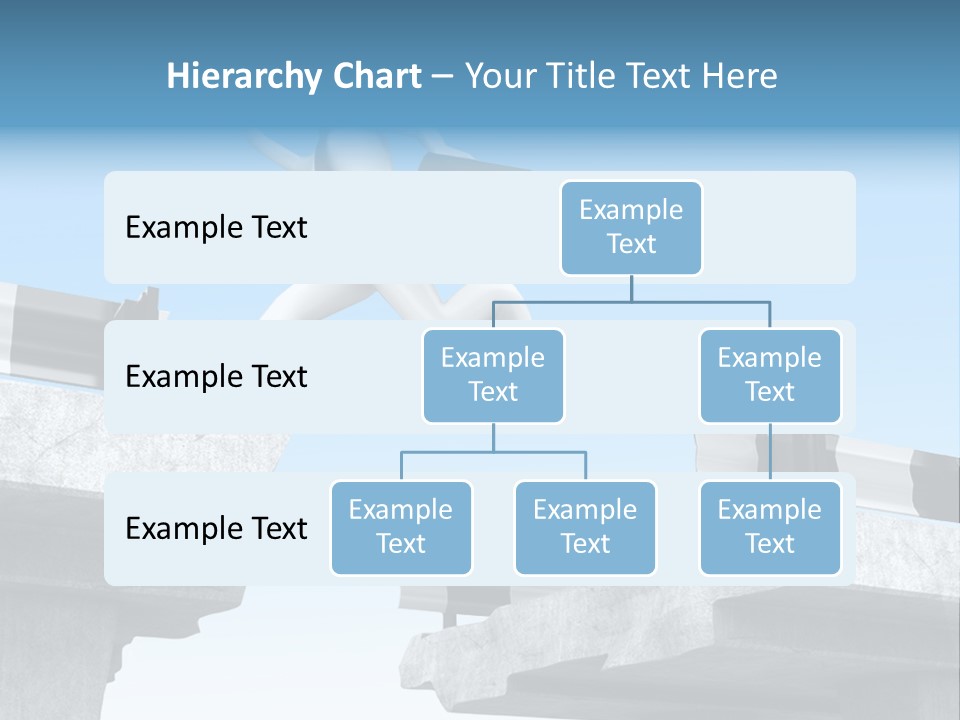 Worry Dart Bridge PowerPoint Template