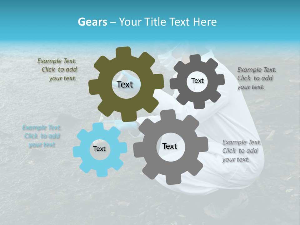 River Researcher Analyse PowerPoint Template