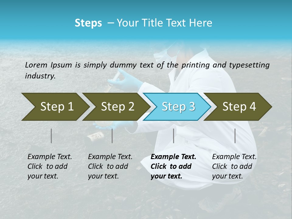 River Researcher Analyse PowerPoint Template