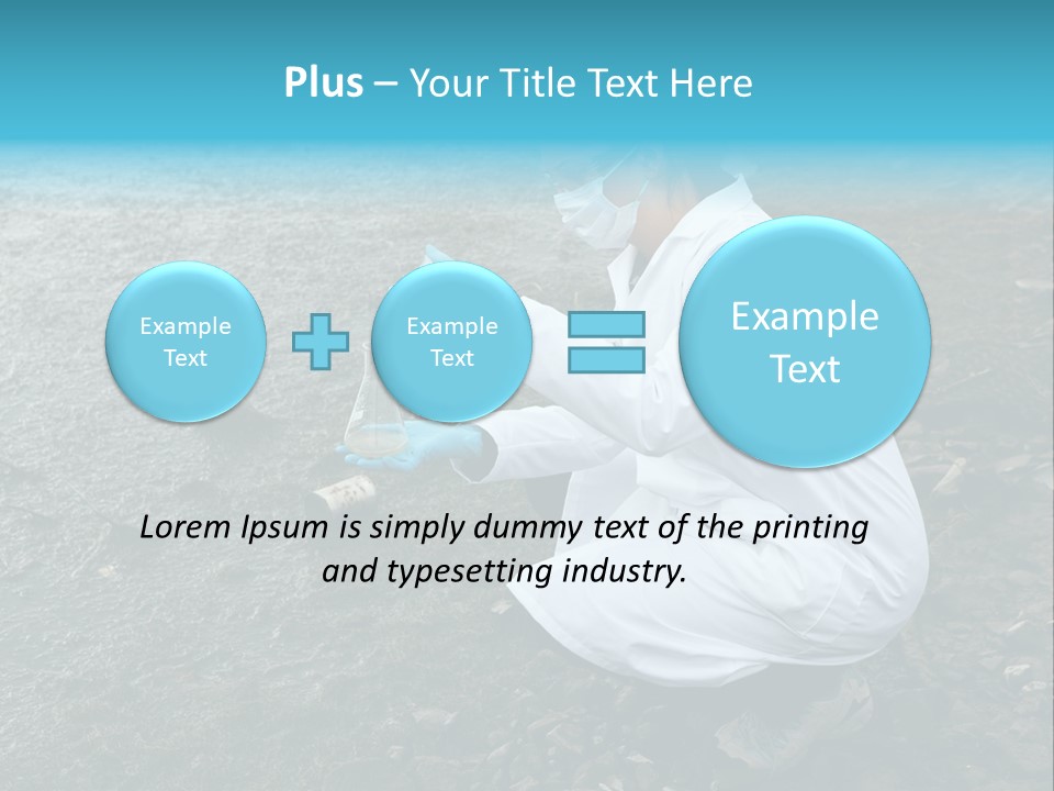 River Researcher Analyse PowerPoint Template