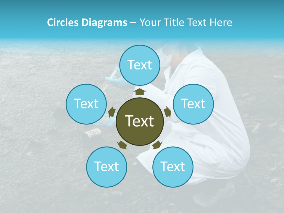 River Researcher Analyse PowerPoint Template