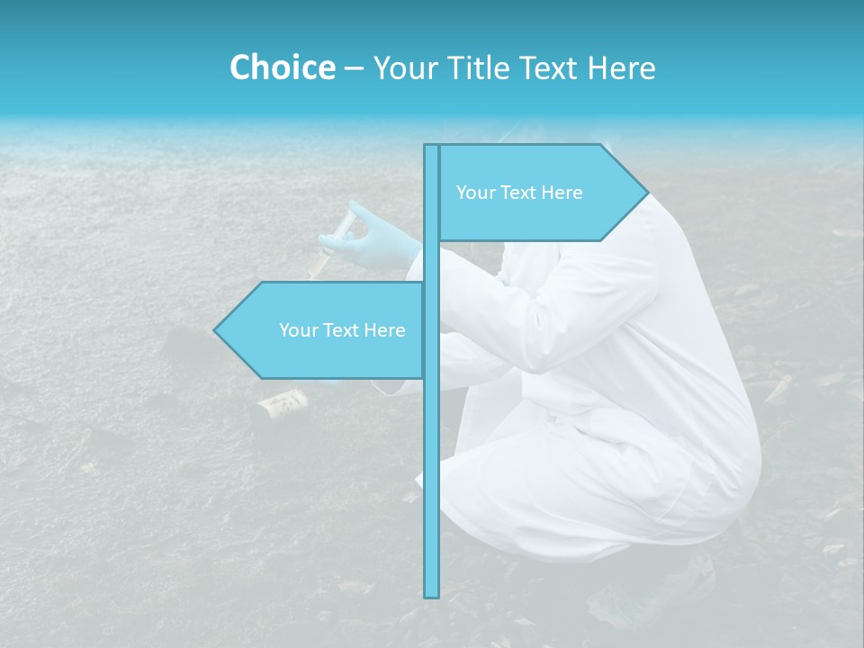 River Researcher Analyse PowerPoint Template