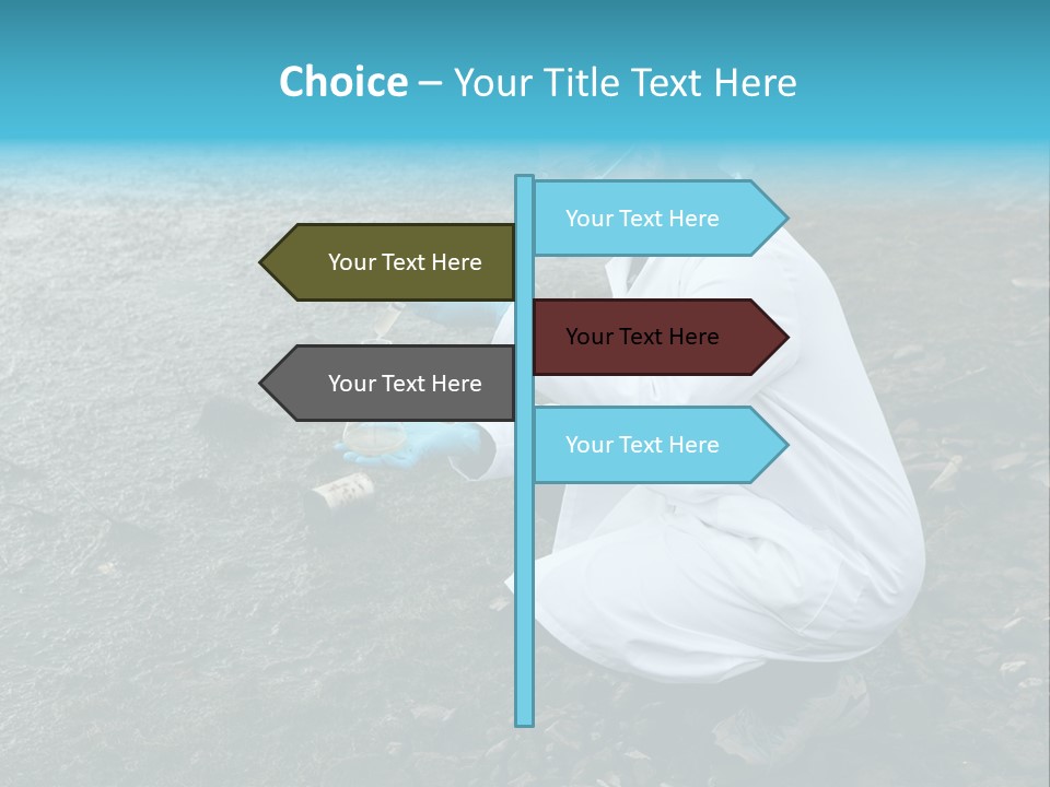 River Researcher Analyse PowerPoint Template