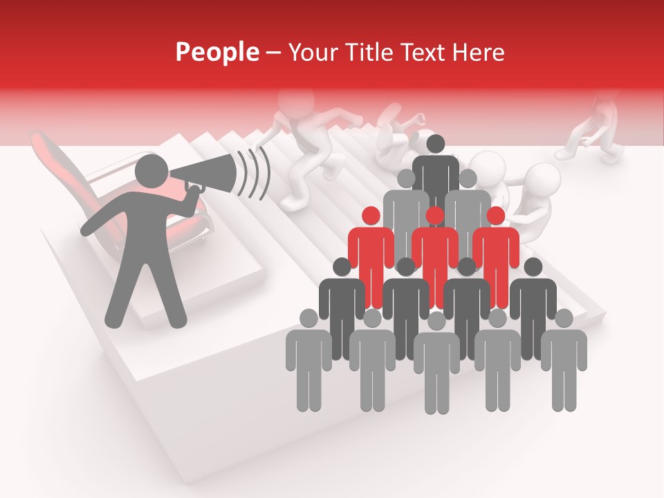 Nobody Shove People PowerPoint Template