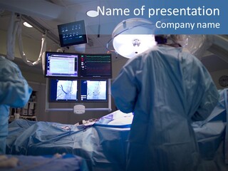 Heart Electrophysiology Room PowerPoint Template