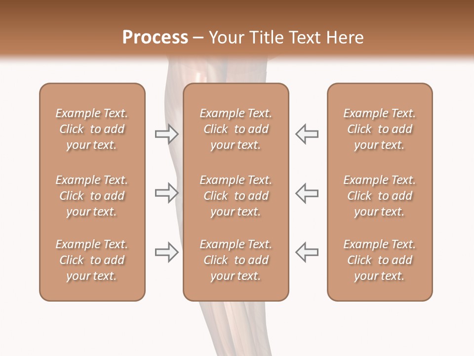 Ligament Corporal White PowerPoint Template