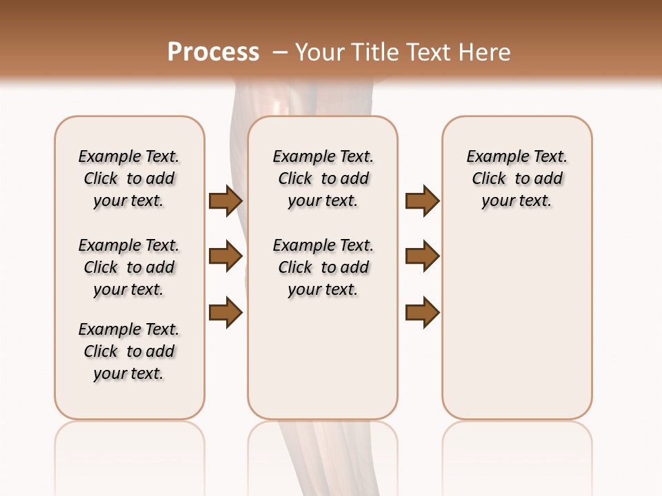 Ligament Corporal White PowerPoint Template