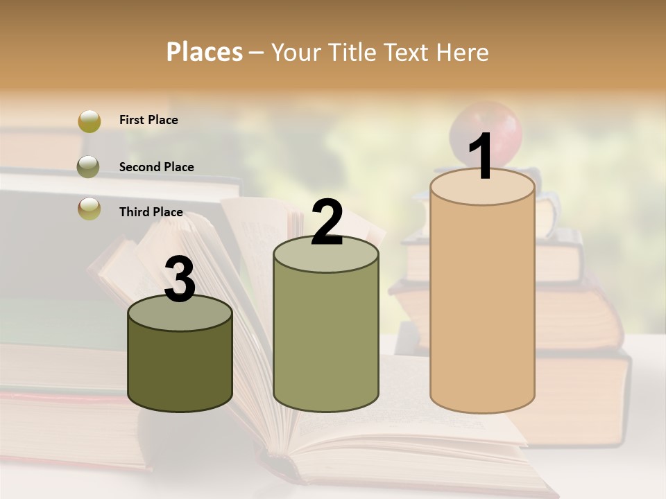 Pie Nature Measure PowerPoint Template