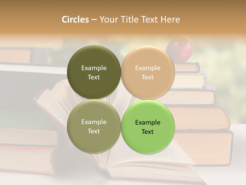 Pie Nature Measure PowerPoint Template