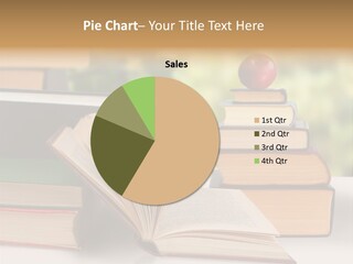 Pie Nature Measure PowerPoint Template