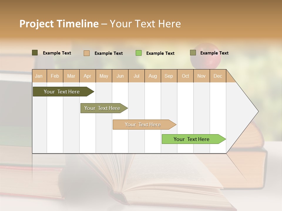 Pie Nature Measure PowerPoint Template