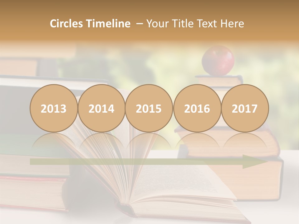 Pie Nature Measure PowerPoint Template