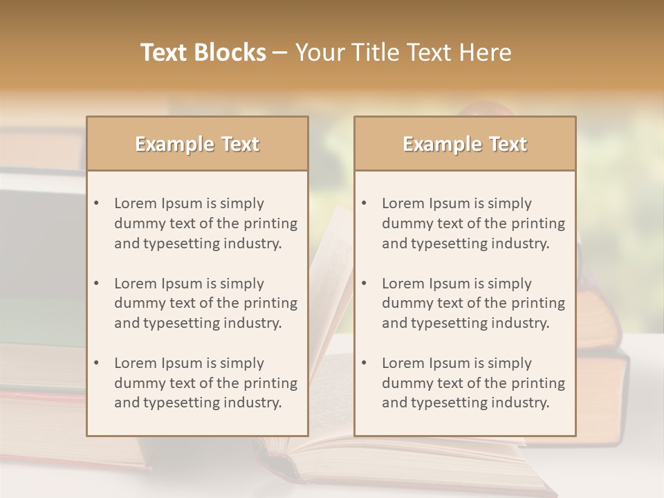 Pie Nature Measure PowerPoint Template