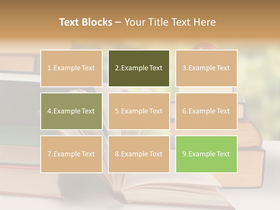 Pie Nature Measure PowerPoint Template
