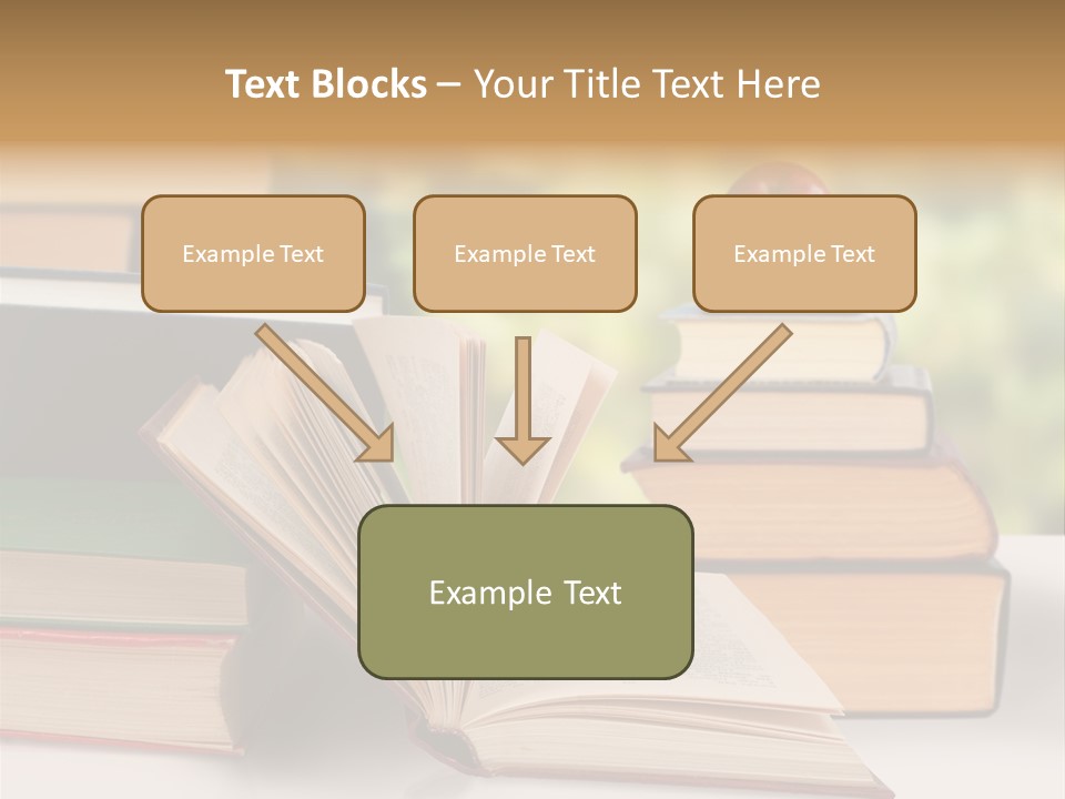 Pie Nature Measure PowerPoint Template