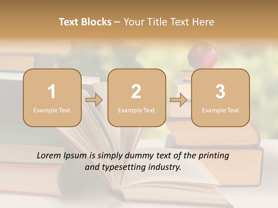 Pie Nature Measure PowerPoint Template