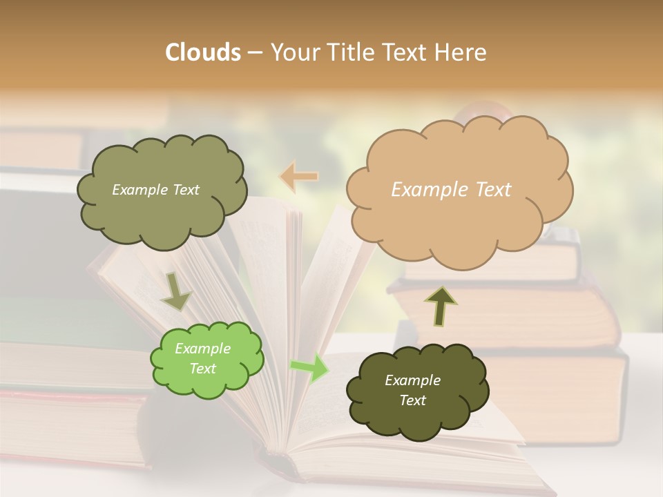 Pie Nature Measure PowerPoint Template