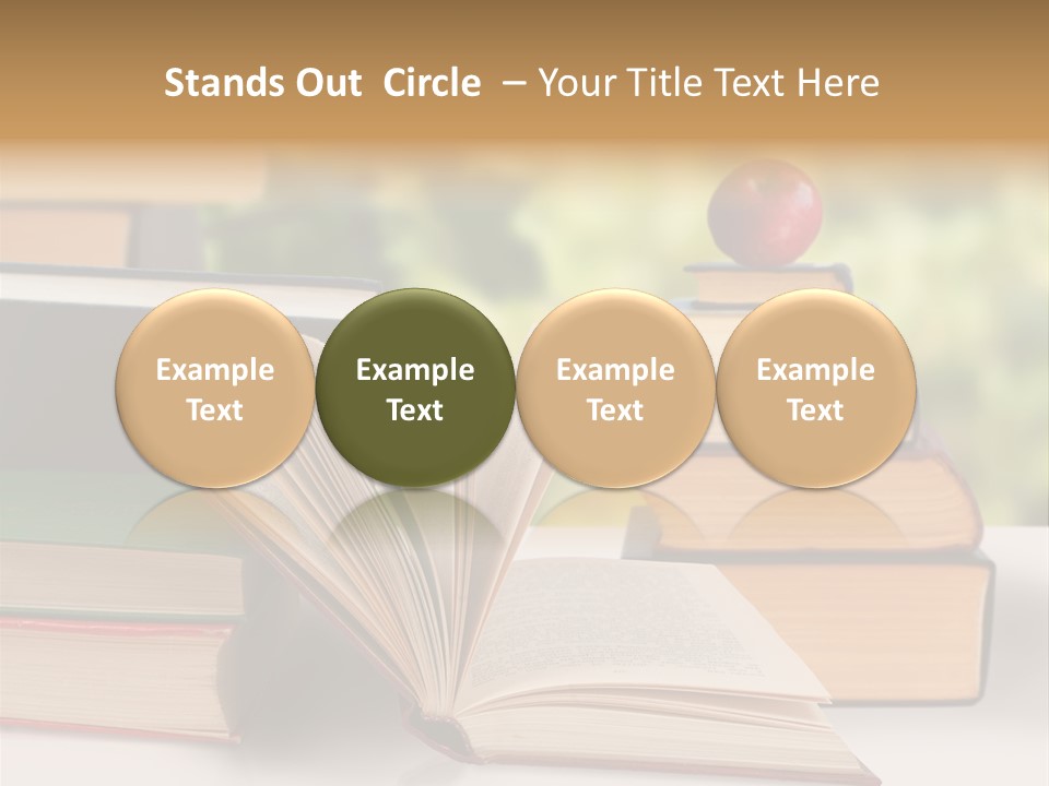 Pie Nature Measure PowerPoint Template