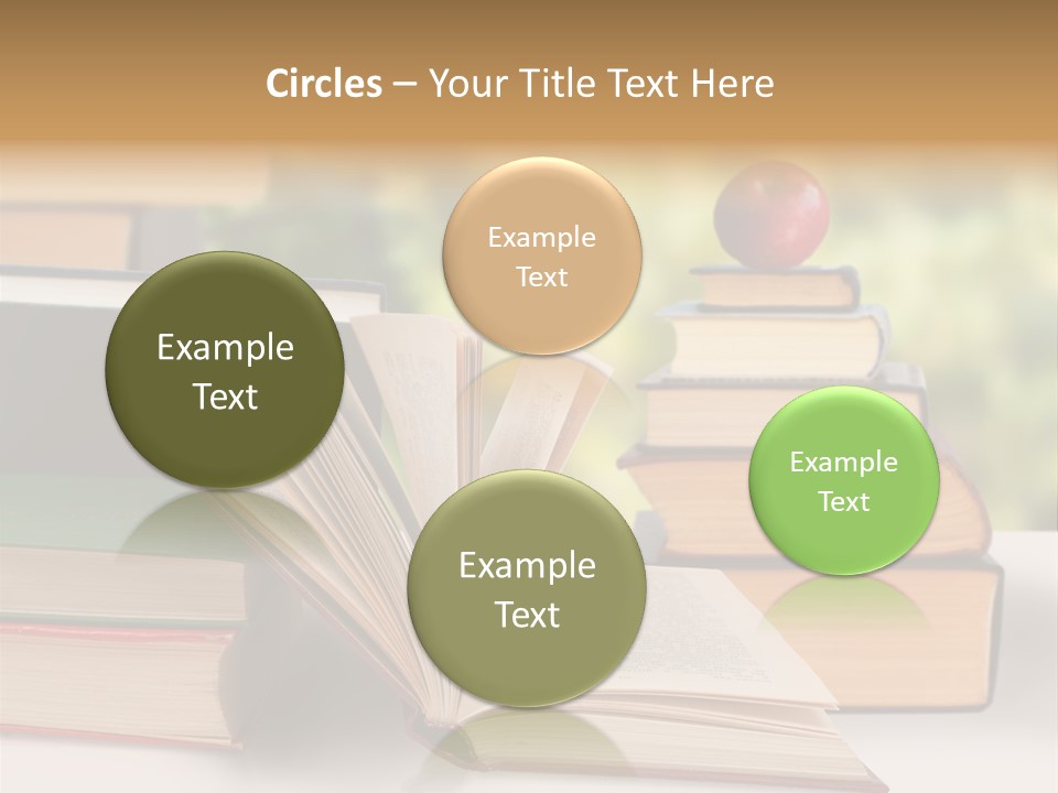 Pie Nature Measure PowerPoint Template