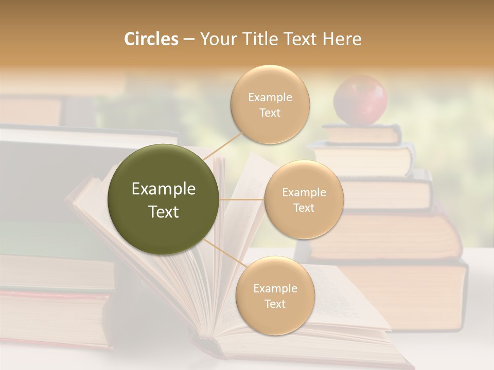Pie Nature Measure PowerPoint Template