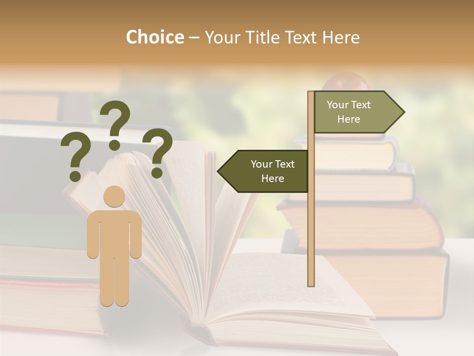 Pie Nature Measure PowerPoint Template