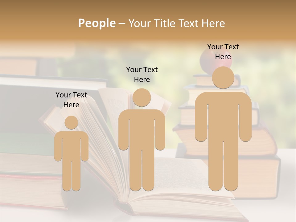 Pie Nature Measure PowerPoint Template
