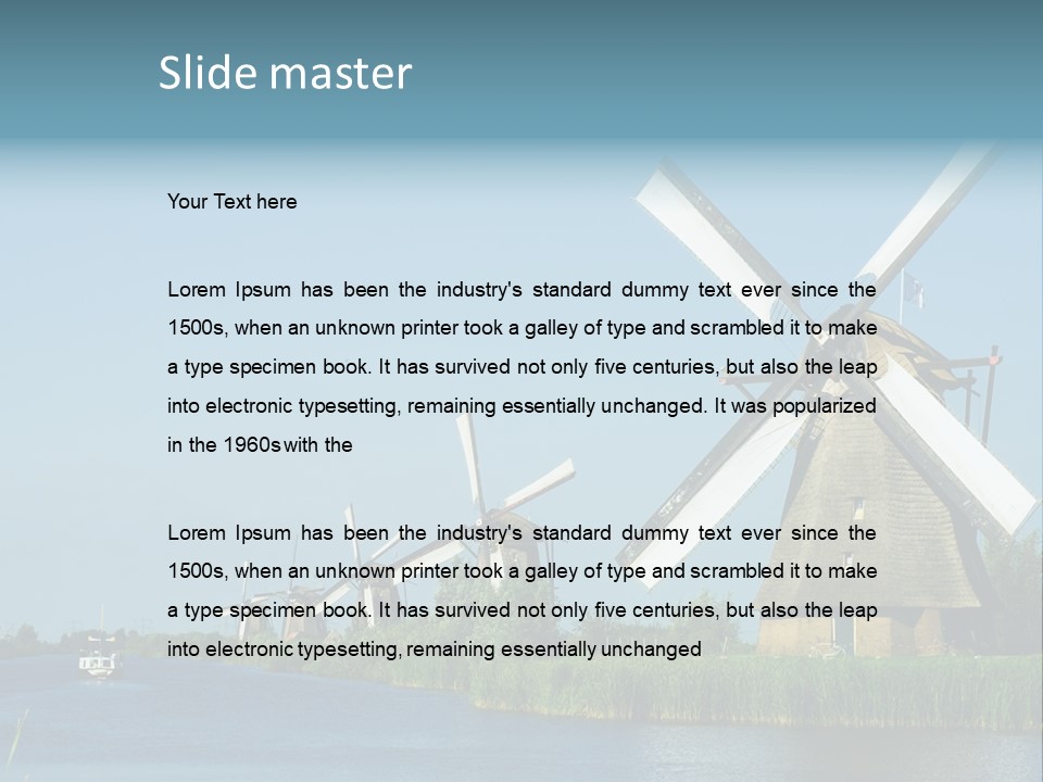 Grass Rustic History PowerPoint Template