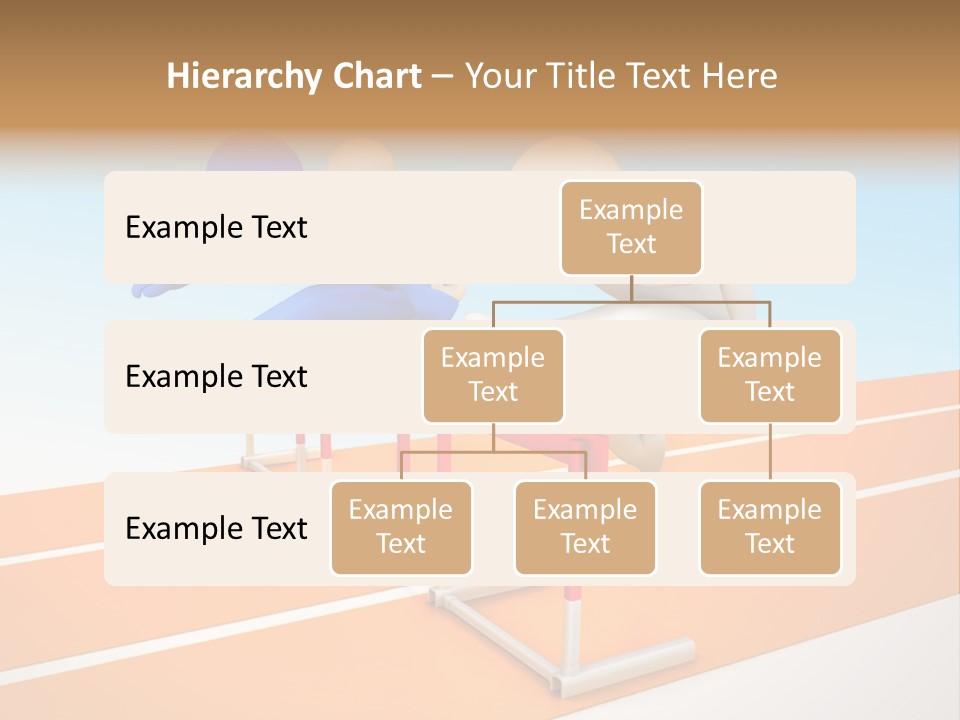 Runner Win Man PowerPoint Template