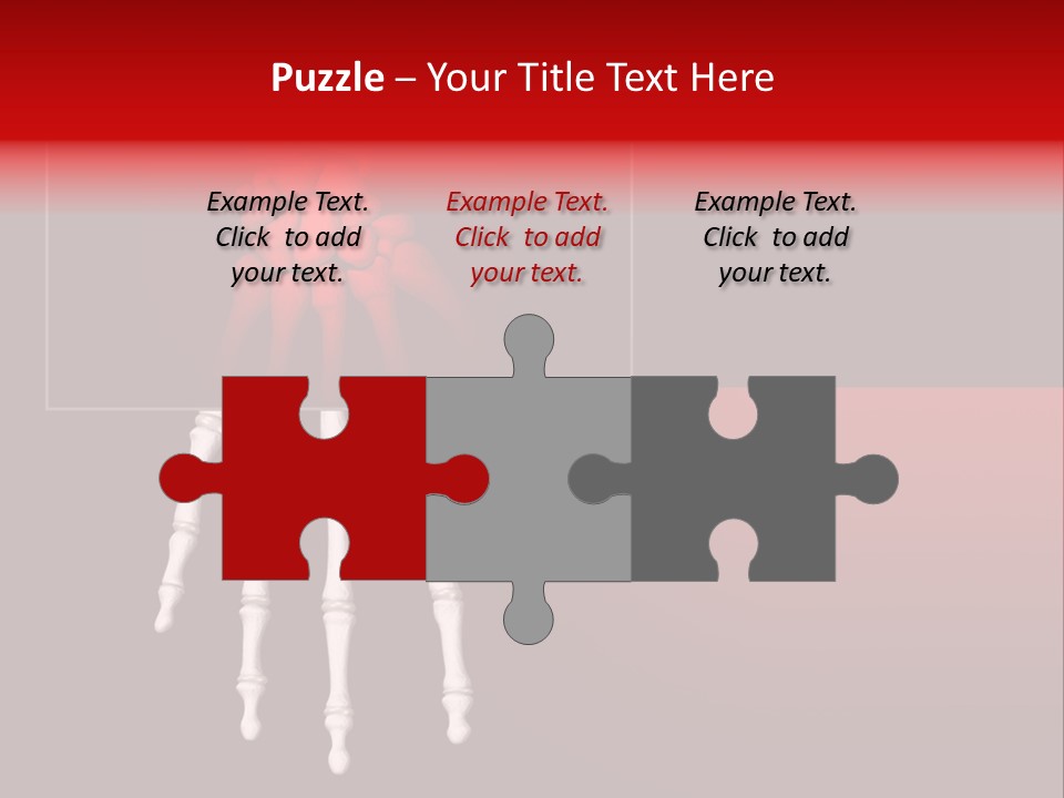 Motion Hand Heal PowerPoint Template